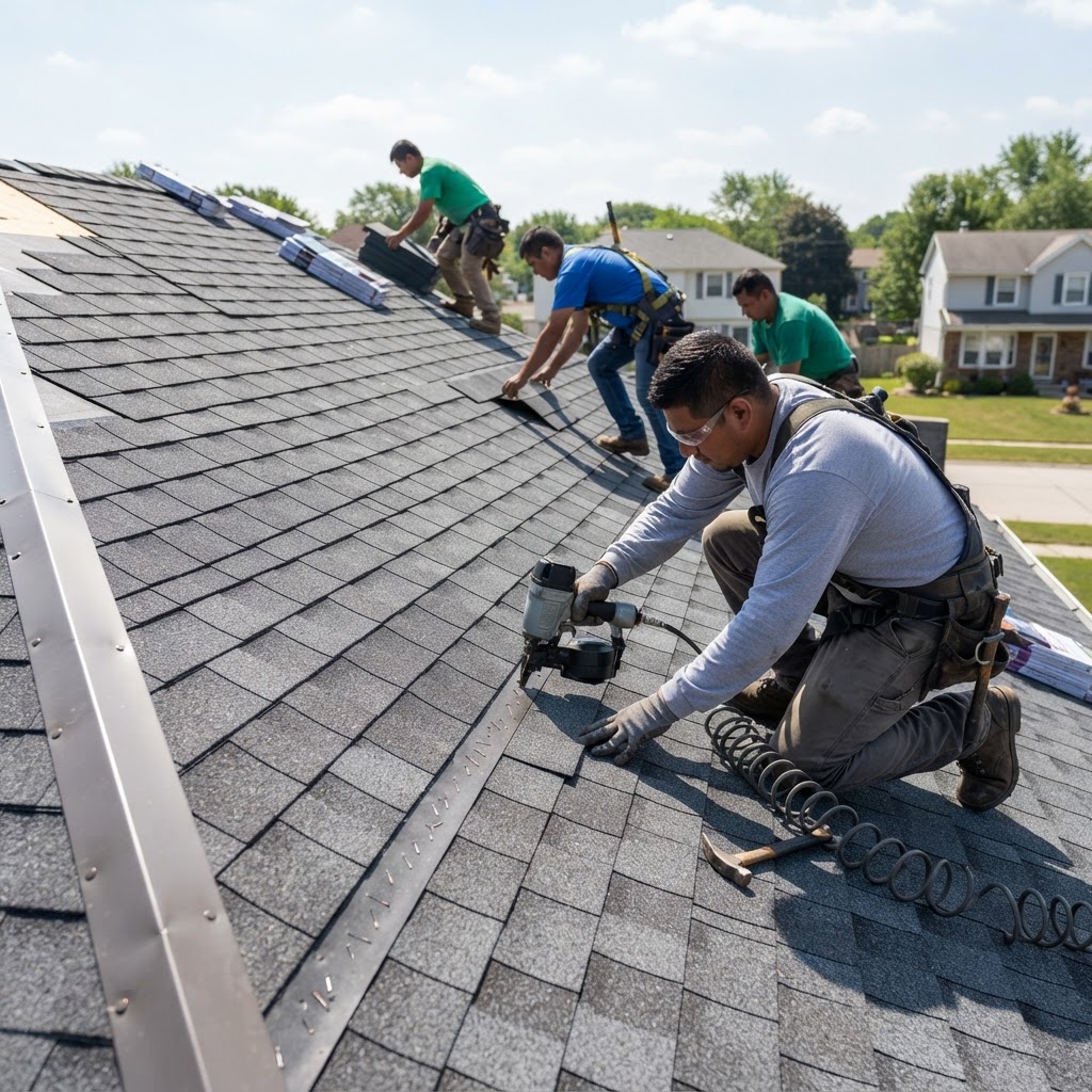 Shingle Installation