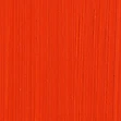 Cadmium Orange hand-painted swatch