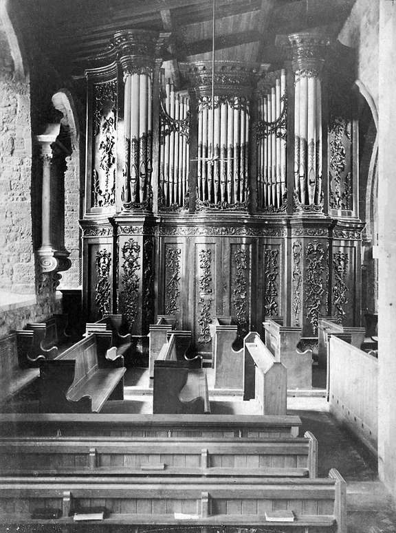 Organ by John Crang, English, ca. 1760-5