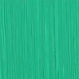 Permanent Green Light hand-painted swatch