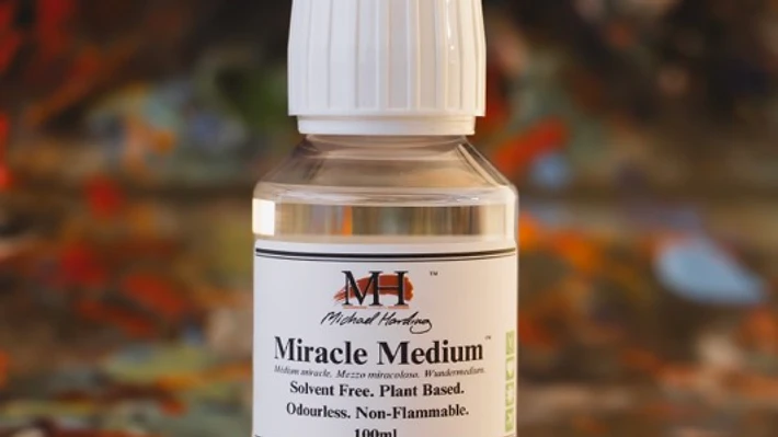 Michael Harding Miracle Medium Range in the artist's studio