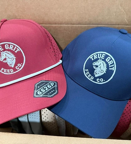 True Grit Feed Co. embroidered field caps