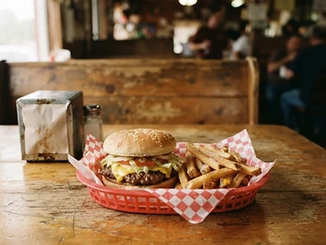 Generated sample presentation of Classic Burgers