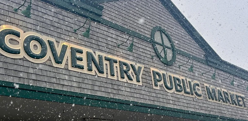 Coventry Public Market storefront in Coventry, Connecticut