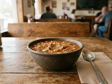 Generated sample presentation of Brunswick Stew