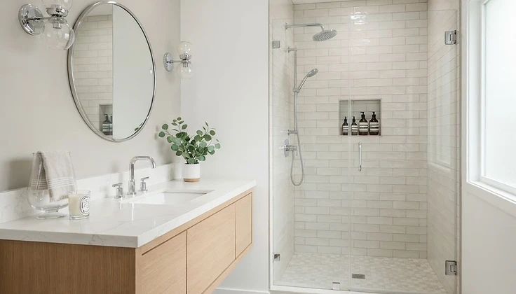 Bathroom Refresh — Vast Virtue construction services