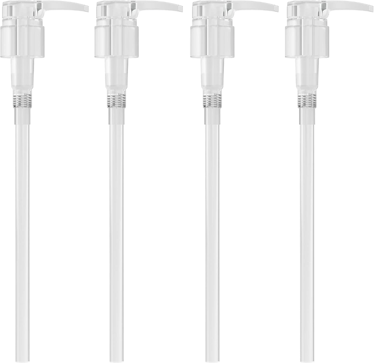 Shampoo/Conditioner Pump 4pk – Clear