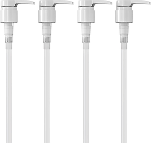 Shampoo/Conditioner Pump 4pk – White
