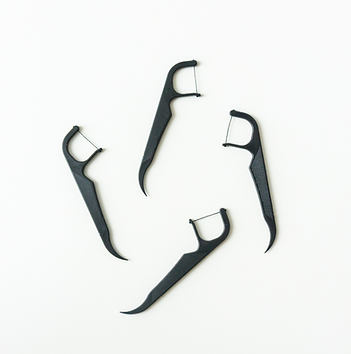 Dental Floss Picks — Charcoal 200pk