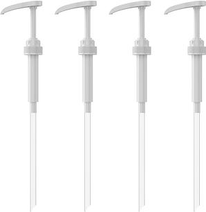 Coffee Syrup Pump 4pk – White