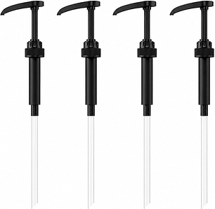 Coffee Syrup Pump 4pk – Black