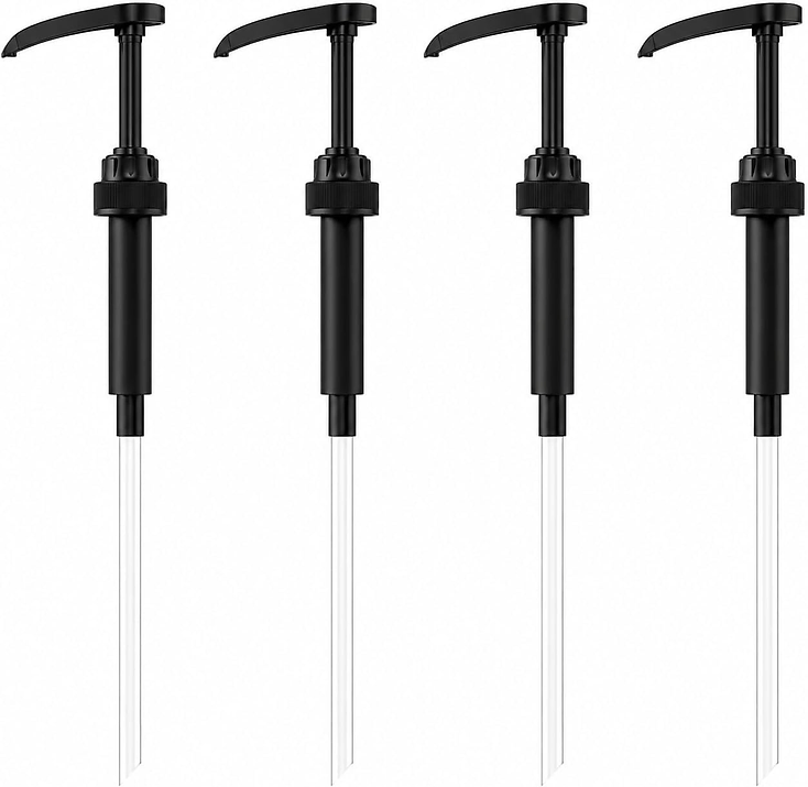 Coffee Syrup Pump 4pk – Black