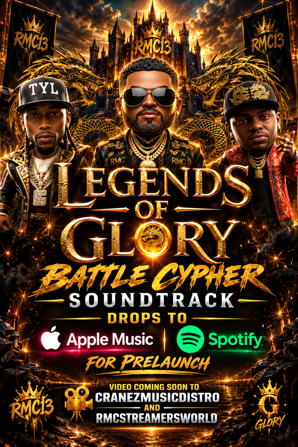 Legends of Glory Battle Cypher Soundtrack — Prelaunch