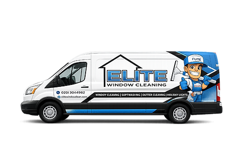 Elite Window Cleaning van