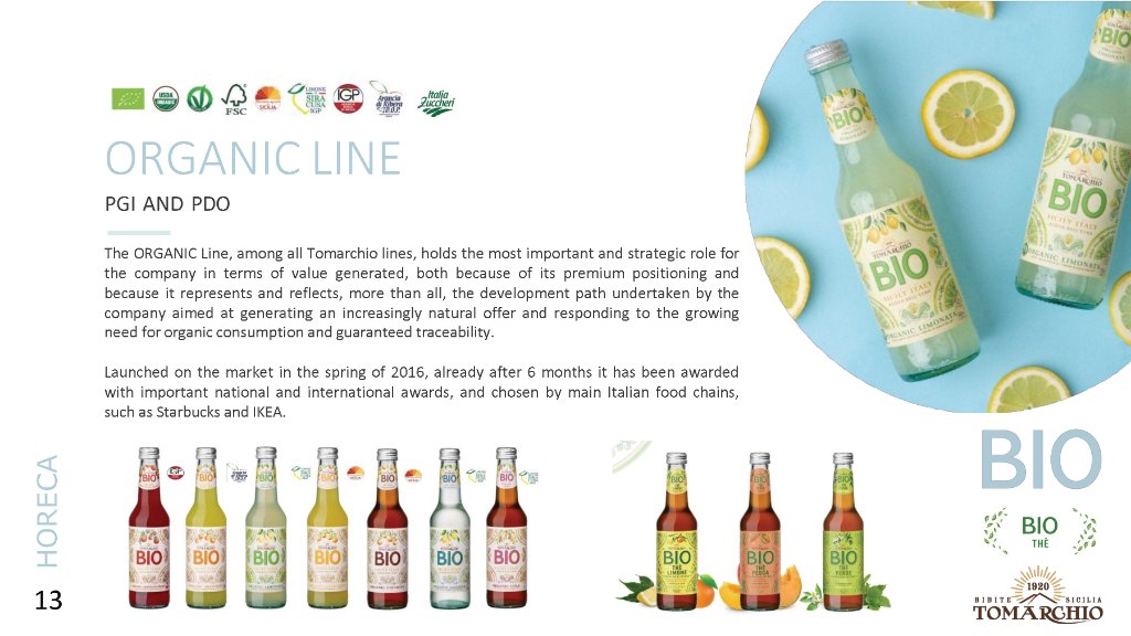 Tomarchio Organic Line