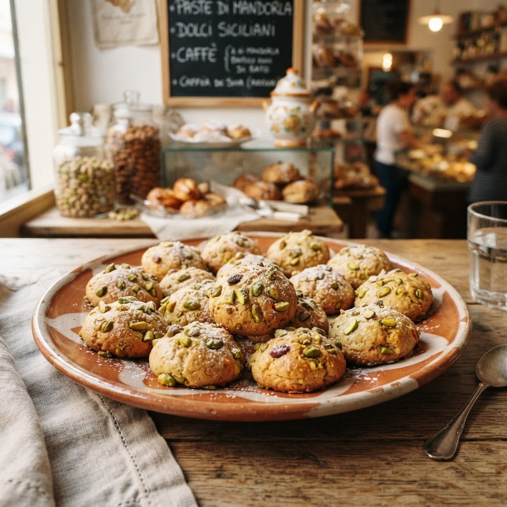 Almond & Pistachio Pastries
