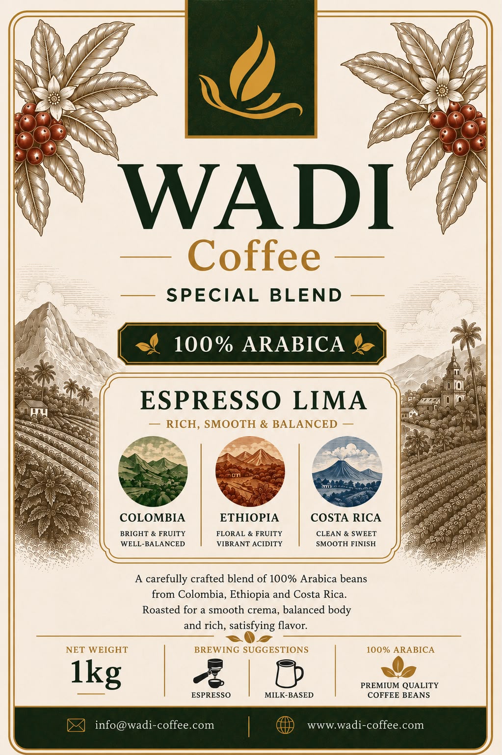 WADI Coffee — Espresso Lima special blend