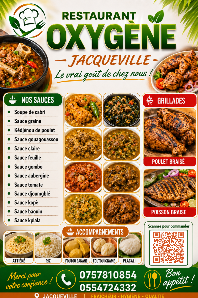 Promotion Restaurant Oxygène Jacqueville