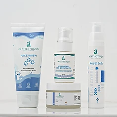 HA Complete Routine — Face Wash + Serum + Moisturizer + Sunscreen