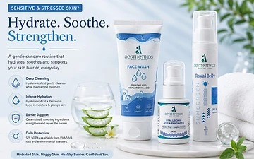 Best Skincare Routine for Sensitive & Stressed Skin: Hydration & Barrier Care