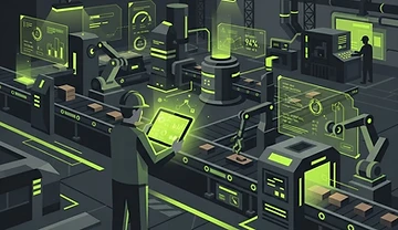 Capacitación en inteligencia artificial para equipos de manufactura y planta