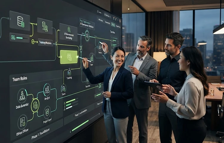 Plan paso a paso de capacitación en inteligencia artificial para empresas