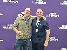 Martin with Dave