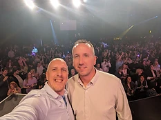 Martin with Richard