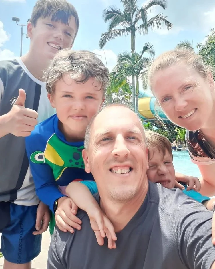 Martin and family