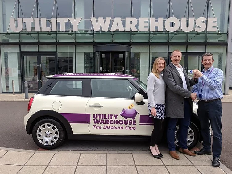 Utility Warehouse Mini handover