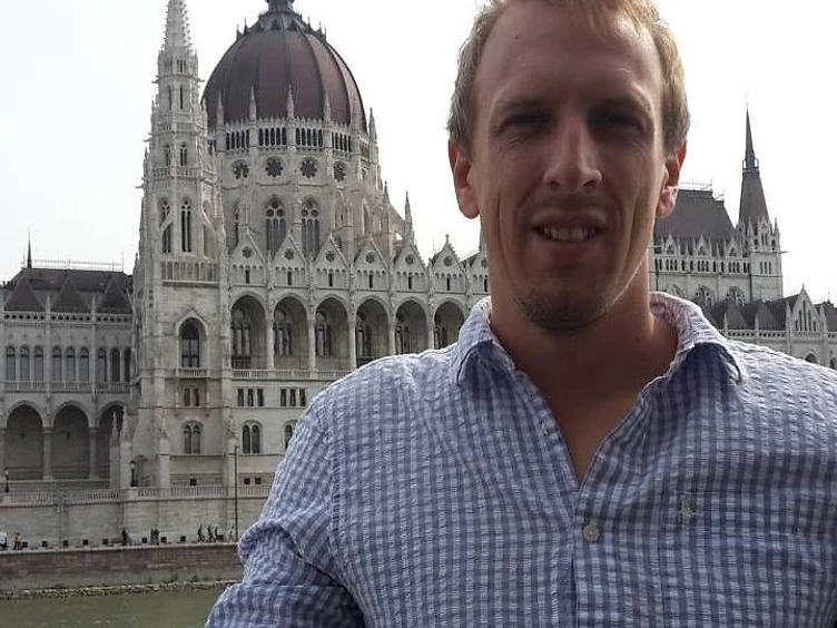 Martin in Budapest on his first Utility Warehouse incentive trip