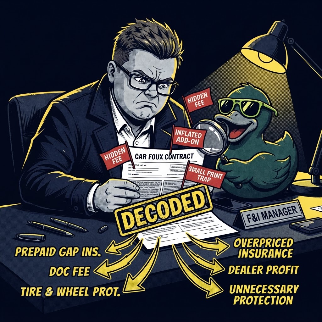 The Guy and The Duck — Not A Wood Duck mascots
