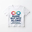Rare But Not Alone Tee — GAMOS Edition — front