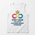 Stay Calm & Support Galloway-Mowat Syndrome Tank — front