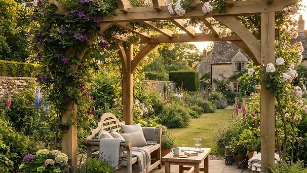 Bespoke Pergolas in Surrey | Designed & Built by KTS Fencing cover image