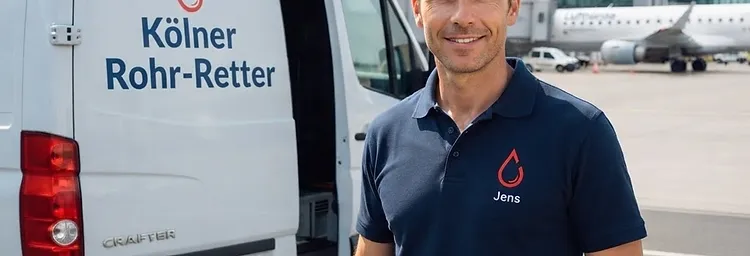Servicefahrzeug direkt am Flughafen Köln/Bonn