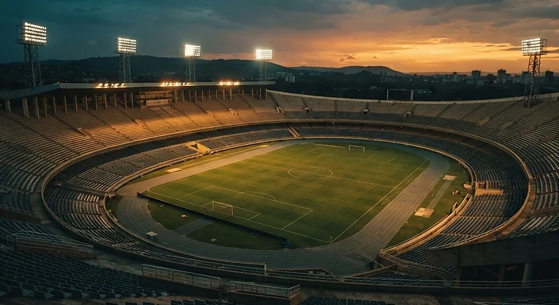 Stadium crowd