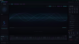 StrandFlow spatial stretch engine interface
