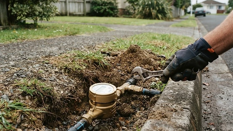 A WATERCARE DISCONNECTION: $11,996.07 TO CAP A WATER METER