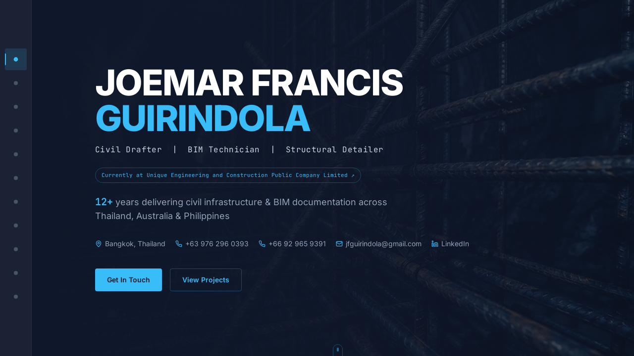 JG_Portfolio template preview
