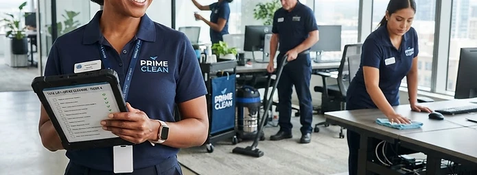 Skalierung für Reinigungsfirmen: Vom Solo-Selbst zum Team