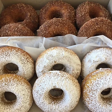Cinnamon Sugar & Powdered Donuts