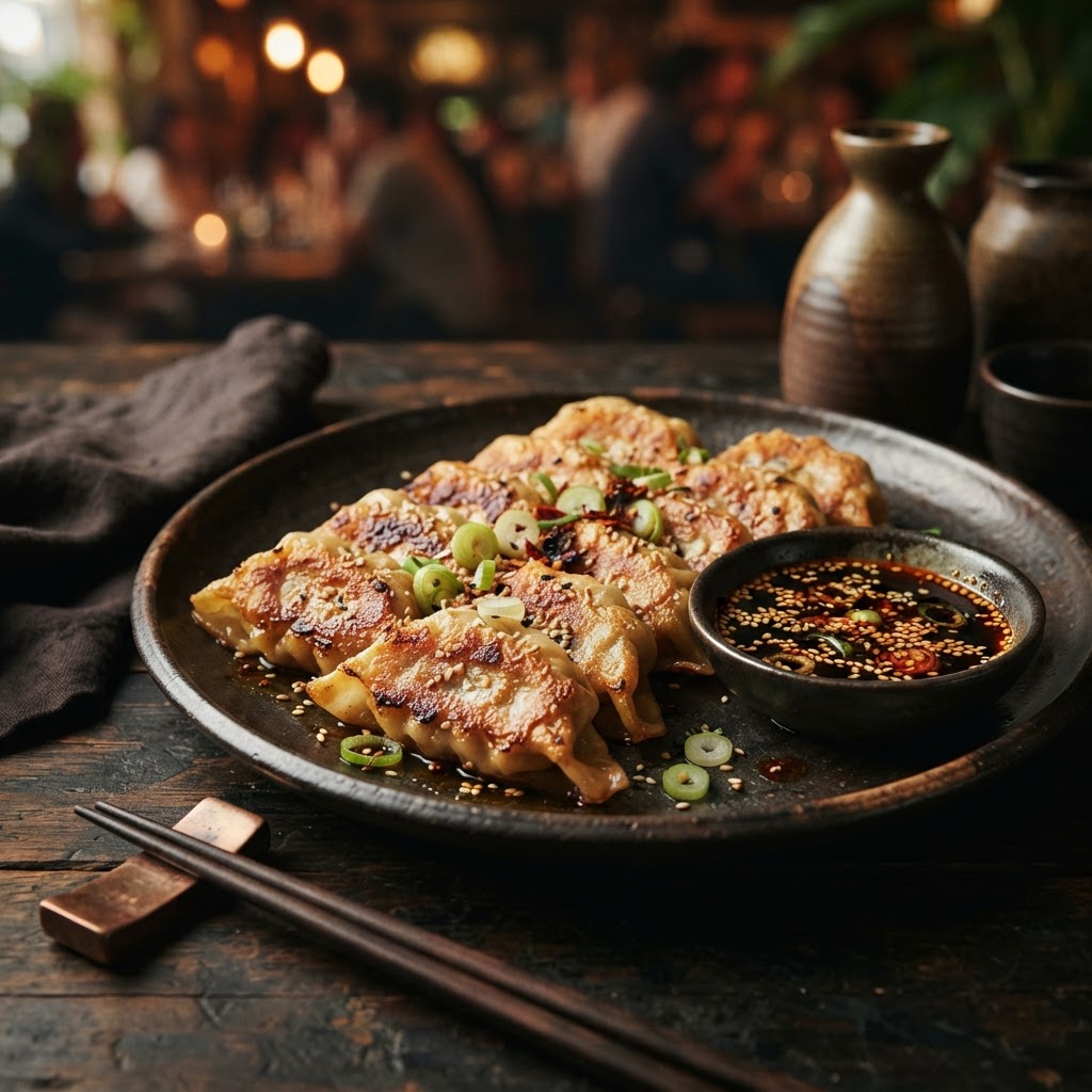 Crispy Pork Gyoza