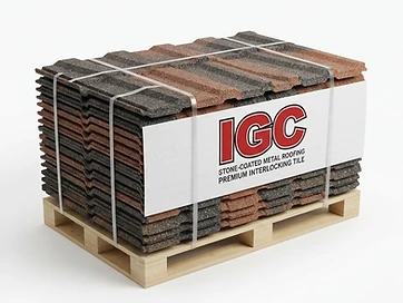 IGC Stone-Coated Metal Roof Tiles — Slate Tile Profile