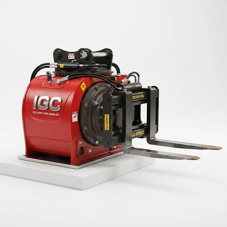 IGC IGC Rotating Fork Handler (IGC-FA-014) for sale — Forklift Attachments for construction, mining and industrial applications
