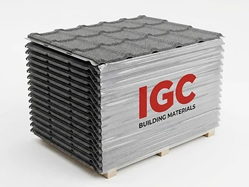 IGC Stone-Coated Metal Roof Tiles — Roman Tile Profile