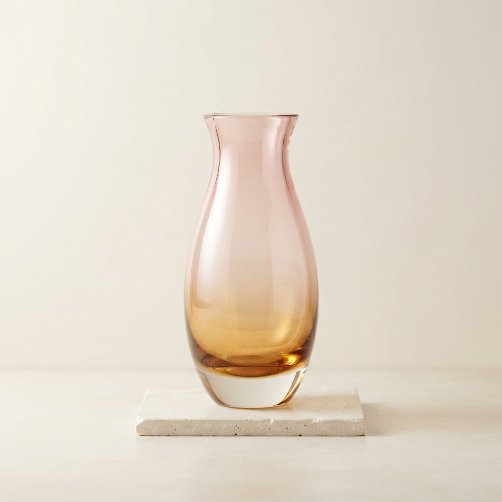 Ombre Glass Vase