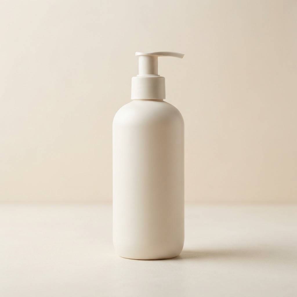 Round Matte HDPE Pump Bottle