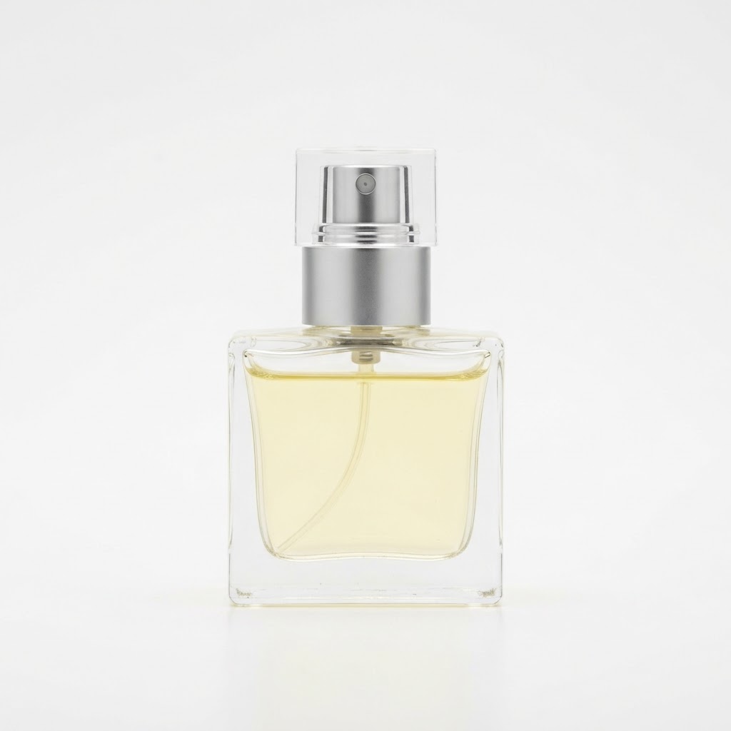 10ml Square Glass Perfume Atomizer with Silver Pump