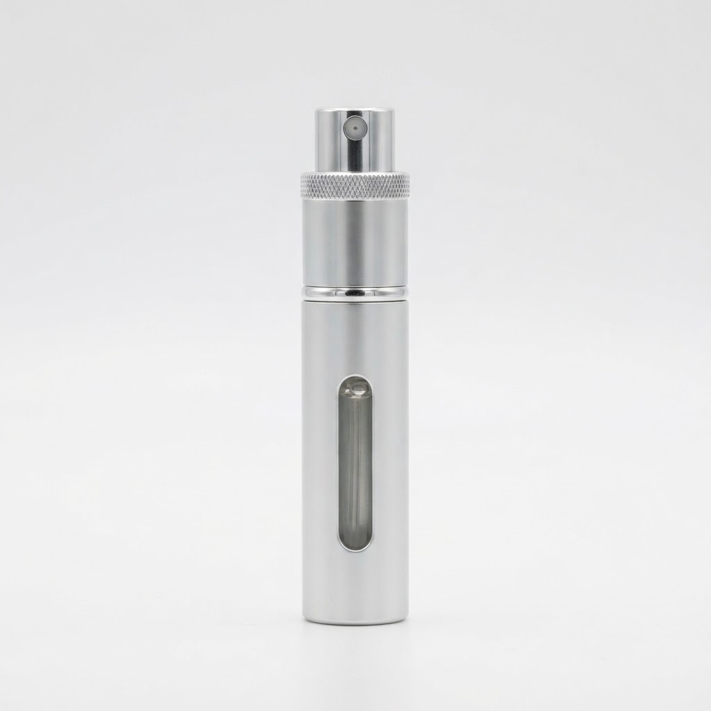 5ml Slim Metal Perfume Atomizer with Window